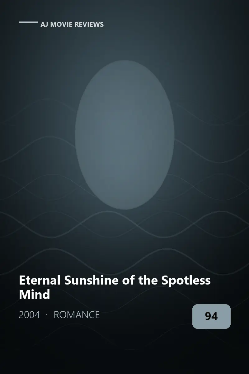 Eternal Sunshine of the Spotless Mind (2004) review artwork — romance film directed by Michel Gondry